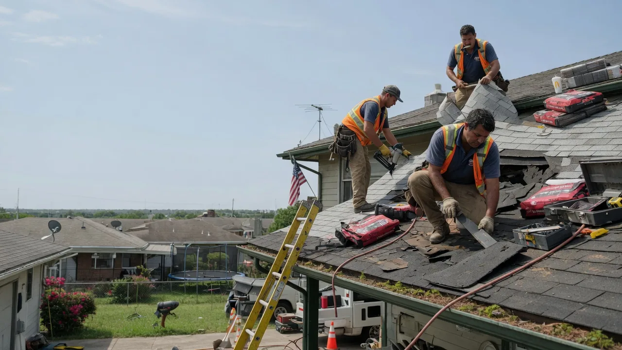 Roof Repair in Hull, TX near me
